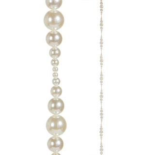 Raz 6' Pearl Christmas Tree Garland