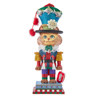 Pre-Order 15" Hollywood Nutcrackers™ Whimsical Fancy Cat Nutcrackers HA0803