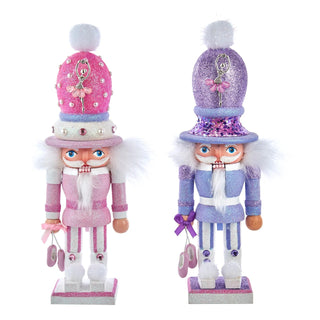 Pre-Order Hollywood Nutcrackers™ Pink or Purple Ballet Nutcracker  HA0806