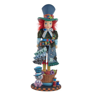 Mrs Hatter with Cheshire Cat Hollywood Nutcracker HA0813
