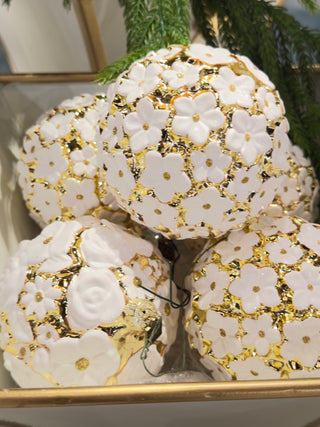 Raz Imports Eric Cortina 4" Mixed Blossom Ball Ornament