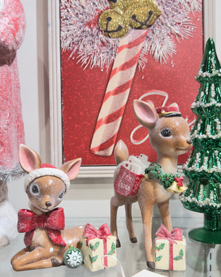 PRE-SALE Raz Christmas 12.5" Vintage Deer 4519141