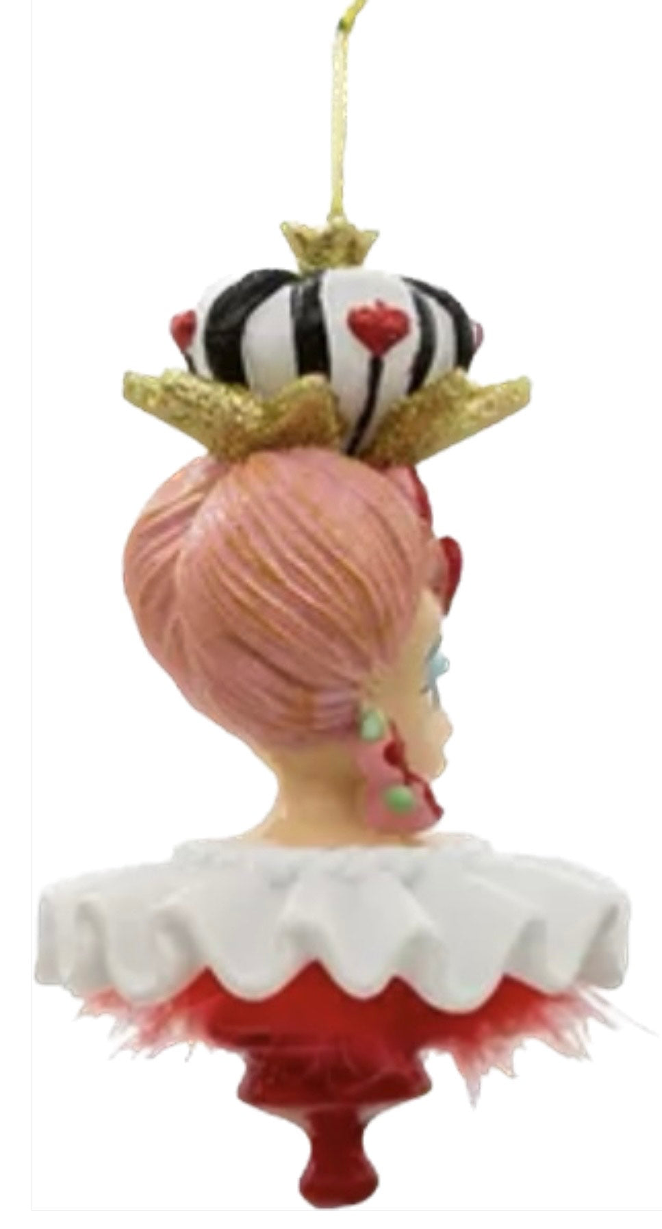 Kurt Adler Alice in Wonderland Queen of Hearts Ornament