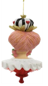 Kurt Adler Alice in Wonderland Queen of Hearts Ornament