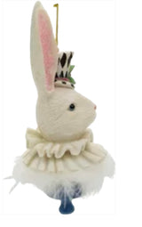 Kurt Adler Alice in Wonderland White Rabbit Ornament Christmas 2023 collection