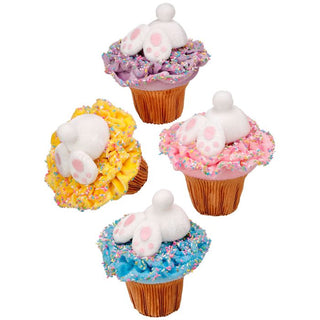 Easter Foam & Fabric Bunny Butt Cupcake MT25903