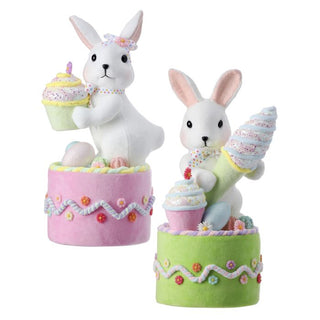 Regency 16" Styrofoam Confection Bunny On Cake MT26005