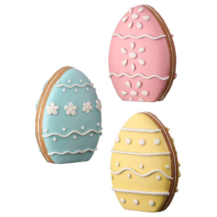 PRE-ORDER-Regency 5" Resin Easter Egg Cookie Set MT26084