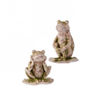 Mossed Frog on Lilypad Set MT27061