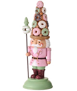 Regency 15" Resin Doughnut Hat Nutcracker w/Staff