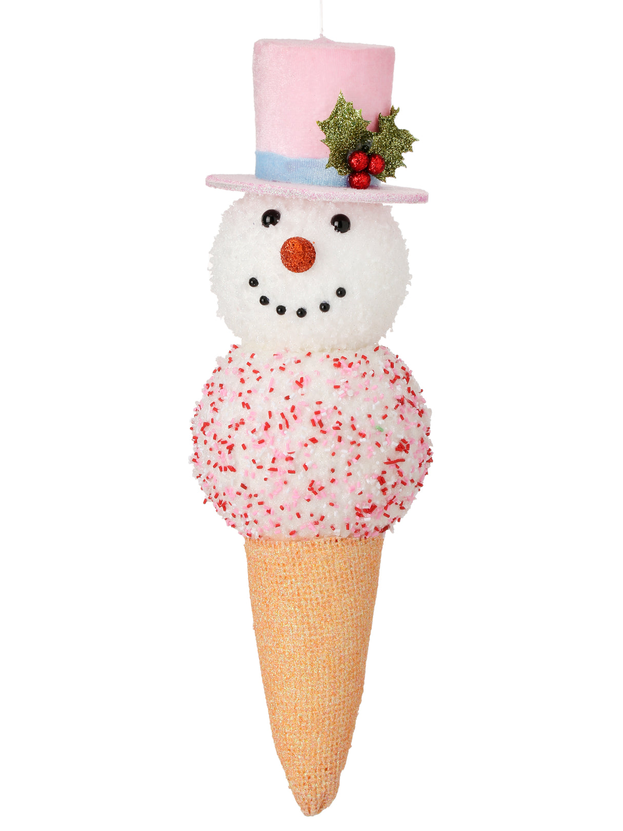 Sweet Shoppe 14" Peppermint Ice Cream Ornament