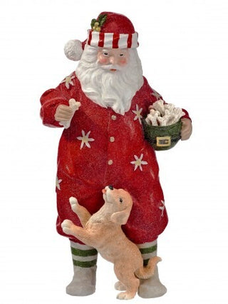 Regency 12" Santa w/Dog & Treats MTX77402