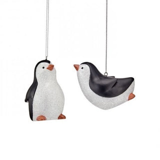 PRE-ORDER Glittered Penguin Ornament Set MTX77790