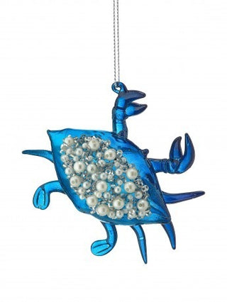 PRE-ORDER Glass Maryland Crab Ornament MTX78588