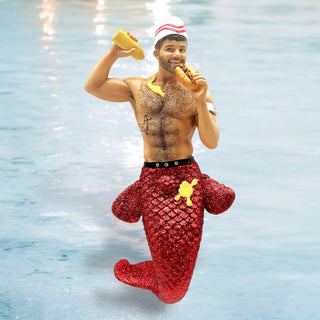 December Diamonds Messy Weiner Merman Christmas Ornament 55-55475