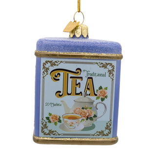 PRE-ORDER High Tea Noble Gems™ Glass Tea Container Ornament NBX0177