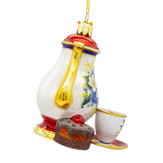Pre-Order Tea Time Noble Gems™ Glass Tea Service Ornament NBX0200