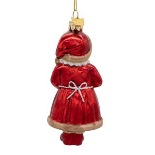 Pre-Order Noble Gems™ Glass Mrs. Claus Ornament NBX0220