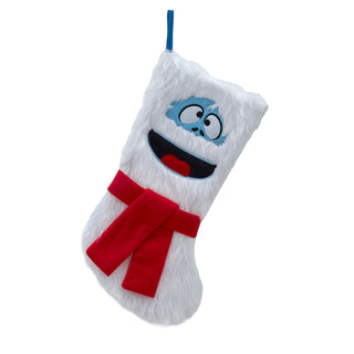 Pre-Order Rudolph The Red Nose Reindeer® White Bumble Stocking With Red Scarf RU7261