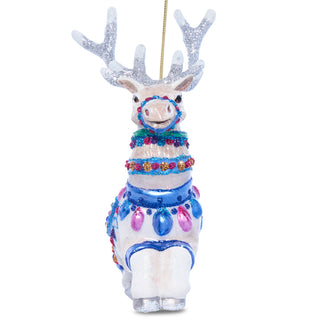 Vixen Reindeer Glass Ornament SDH2324-250