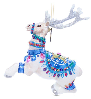 Vixen Reindeer Glass Ornament SDH2324-250