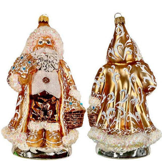 Pre-Order The Ornament King Ginger Roxbury Santa Ornament 48007