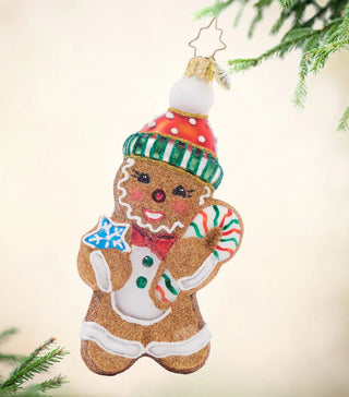 Pre-Order Christopher Radko 4.5" Sweet Gingerbread Treat Ornament 1021959