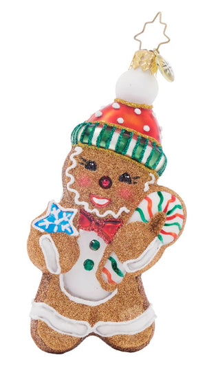 Pre-Order Christopher Radko 4.5" Sweet Gingerbread Treat Ornament 1021959