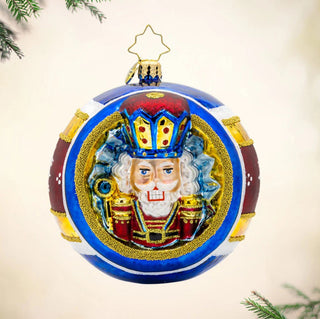 Pre-Order Christopher Radko 4" Nutcracker Spherical Splendor Ornament 1022169