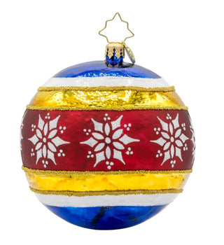 Pre-Order Christopher Radko 4" Nutcracker Spherical Splendor Ornament 1022169