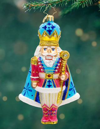 Pre-Order Christopher Radko 6.5" Choral Charm Nutcracker 1022172 Handmade in Europe