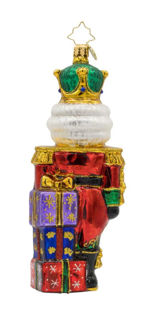 Pre-Order Christopher Radko 6.5" Yuletide Sentinel Nutcracker Ornament 1022186