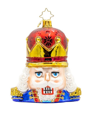 Pre-Order Christopher Radko 4.5" Nutty Noel Nutcracker Ornament 1022451