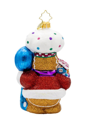 Pre-Order Christopher Radko 5.25" Spoonful of Sweetness baker Gingerbread Ornament