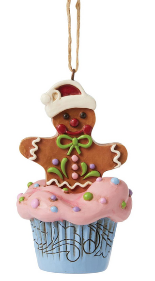 Heartwood Creek Gingerbread Cupcake Ornament 6017271