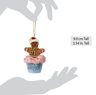 Heartwood Creek Gingerbread Cupcake Ornament 6017271