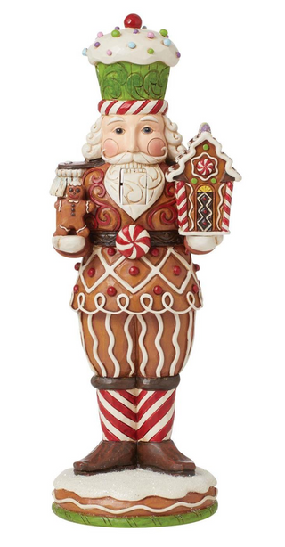 Heartwood Creek "Let's Get Crackin" Gingerbread Nutcracker Figurine 6015436