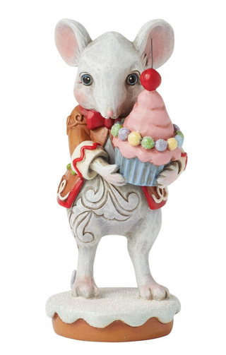 "Homemade Happiness" Gingerbread Mouse Boy Figurine 6017267