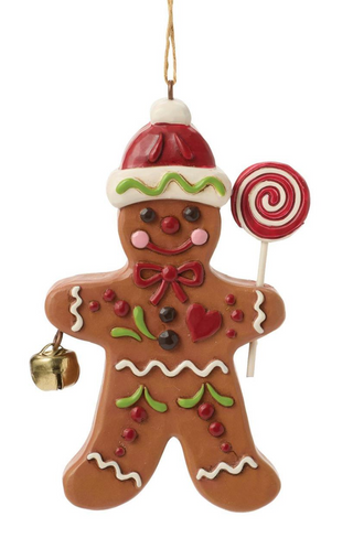 Jim Shore Legend of The Gingerbread Man Ornament 6017309