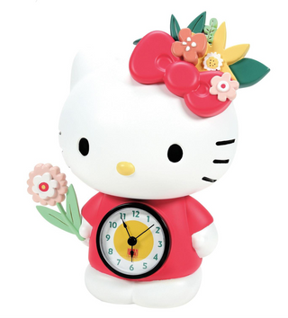 Allen Designs Hello Kitty Desk Clock
