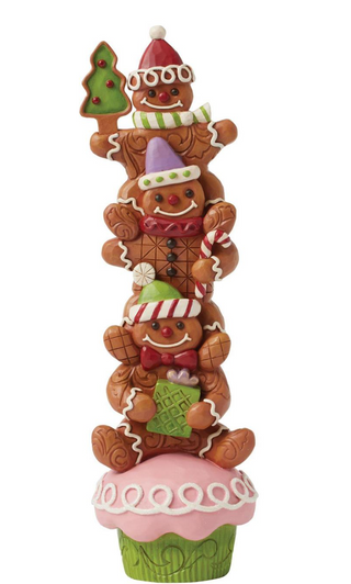 Heartwood Creek "Ginger Stack: Gingerbread Christmas Figurine 6017266