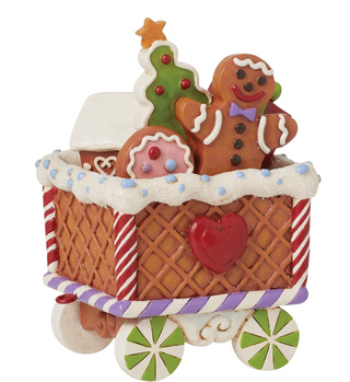 Heartwood Creek Gingerbread Train Car Figurine 6015433