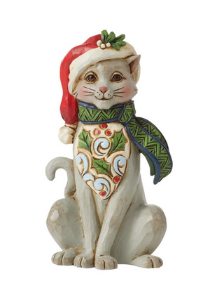 Heartwood Creek Mini Christmas Cat - Mini 6012961