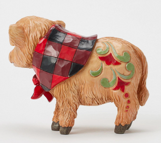 Heartwood Creek "Moo-ti-ful Christmas" Highland Glen Highland Calf Cow 6017041