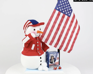 Steinbach Patriot Snowman Nutcracker SN21BN2052L