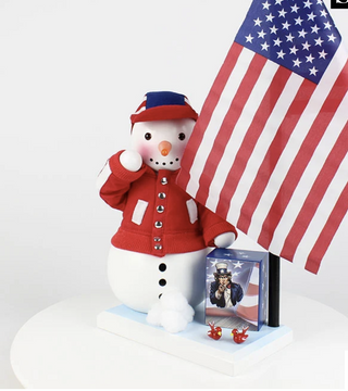 Steinbach Patriot Snowman Nutcracker SN21BN2052L