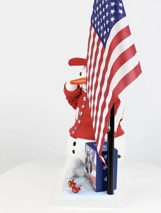 Steinbach Patriot Snowman Nutcracker SN21BN2052L