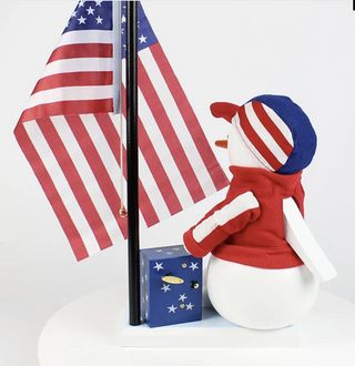 Steinbach Patriot Snowman Nutcracker SN21BN2052L