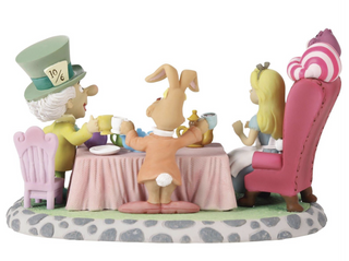 Precious Moments Alice in Wonderland Tea Party Figurine 241704