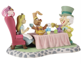 Precious Moments Alice in Wonderland Tea Party Figurine 241704